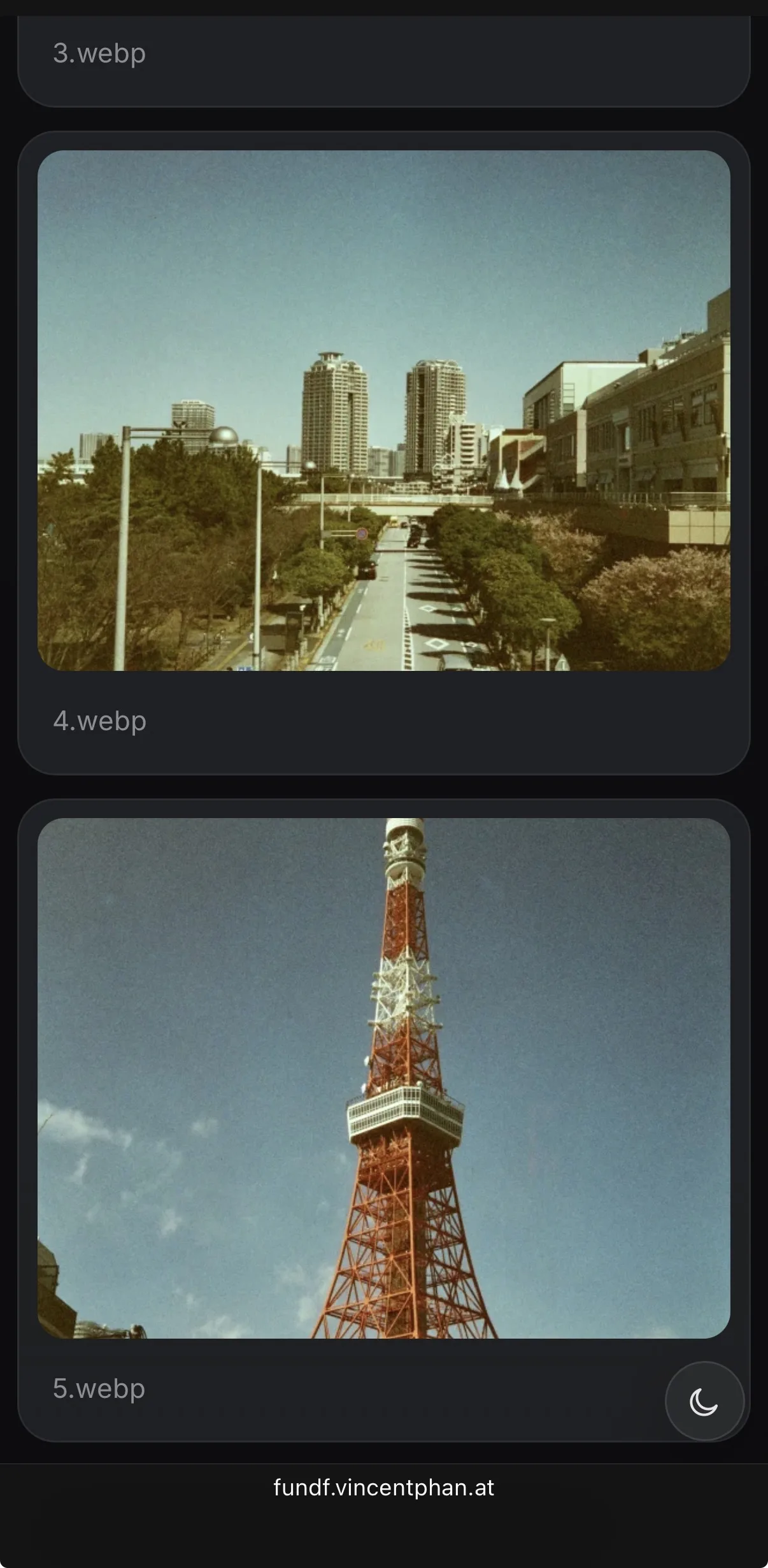 Mobile gallery view showing a quiet photo layout on a phone.